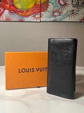 Louis Vuitton Epi Leather Portefeuille Brazza Wallet – Black (CT2102)